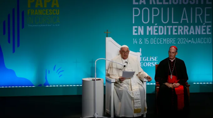 Papa Francisco no encontro “Religiosidade Popular no Mediterrâneo”