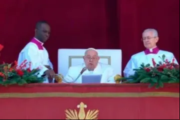 Papa Francisco no Vaticano na Solenidade de Natal 2024