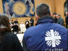 Audiência entre o papa Francisco e os presidentes da Cáritas da América Latina e do Caribe ontem (15) no Vaticano.