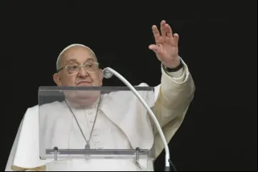 Papa Francisco em oração do Ângelus no Vaticano