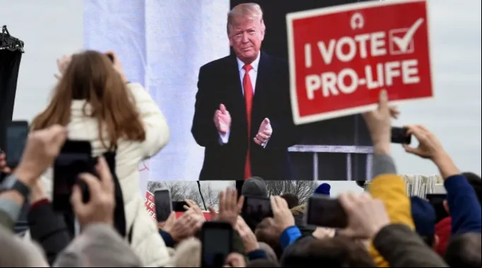 Donald Trump na 47ª Marcha pela Vida em Washington D.C. ?? 