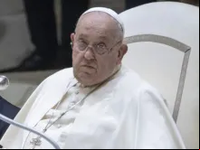 Papa Francisco em audiência geral na Aula Paulo VI, no Vaticano.