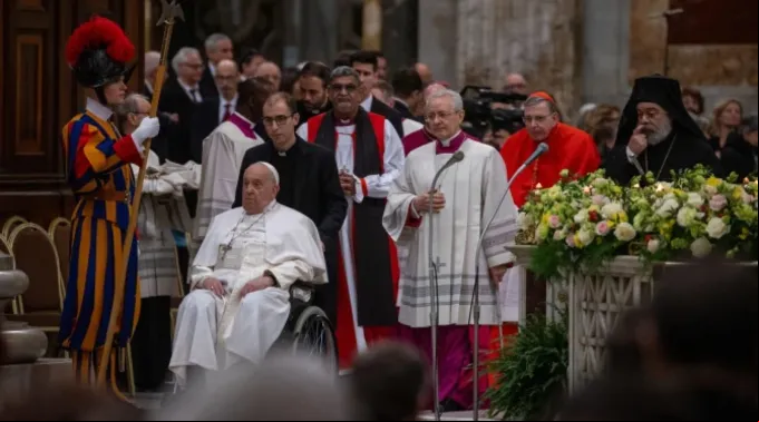 Papa Francisco celebra as vésperas na conclusão da Semana de Oração pela Unidade dos Cristãos ?? 