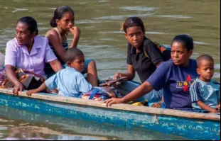 Cerca de 500 mil de migrantes em direção aos EUA cruzaram a Região de Darién, inóspita região de selva entre a Colômbia e o Panamá, em 2023.