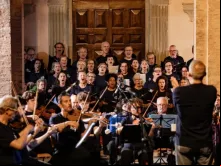Concerto no convento de Santa Maria dell' Olivo em Maciano, Itália, em julho do ano ado.