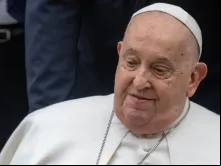 Papa Francisco em audiência geral no Vaticano em 12 de fevereiro de 2025.