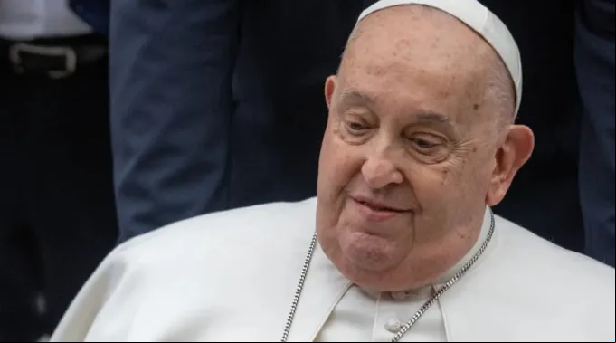 Papa Francisco em audiência geral no Vaticano em 12 de fevereiro de 2025 ?? 