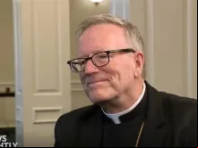 O bispo de Winona-Rochester, Minnesota, EUA, Robert Barron, fala com “EWTN News Nightly” na última terça-feira (3).