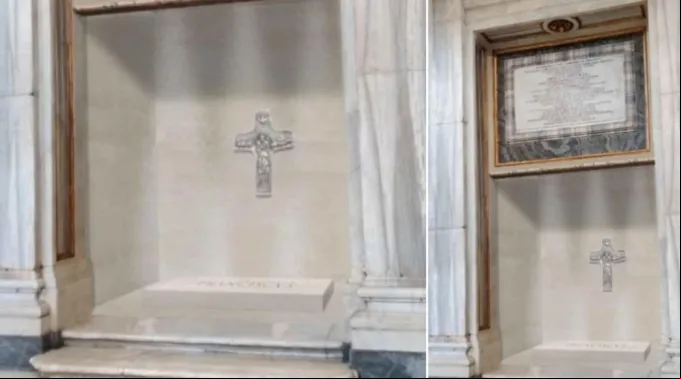 Túmulo do papa Francisco na basílica de Santa Maria Maior ?? 