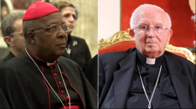 Cardeal John Njue e cardeal Antonio Cañizares ?? 