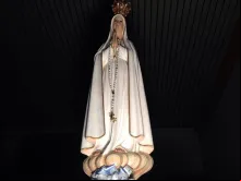 Imagem peregrina de Nossa Senhora de Fátima.