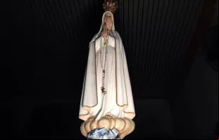Imagem peregrina de Nossa Senhora de Fátima.
