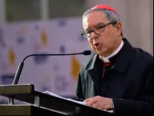 Cardeal Luis José Rueda Aparicio no Congresso Missionário Nacional realizado em Bogotá, Colômbia, em julho do ano ado.