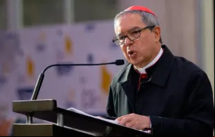 Cardeal Luis José Rueda Aparicio no Congresso Missionário Nacional realizado em Bogotá, Colômbia, em julho do ano ado.