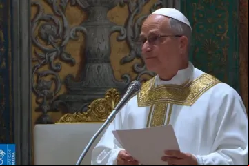 Papa Leão XIV faz sua primeira homilia como papa em missa na Capela Sistina