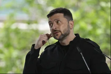 Volodymyr Zelensky participa de entrevista coletiva depois de reunião de líderes europeus em Kiev