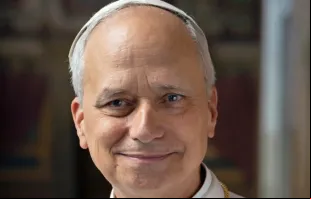 Fotografia do papa Leão XIV divulgada pela Santa Sé.