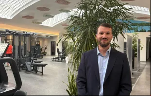 Alessandro Tamburlani, presidente e fundador da academia Omega Fitness Club, que Leão XIV costumava frequentar antes de ser eleito papa.
