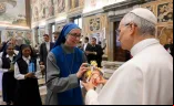 Papa Leão XIV recebeu membros das POM em audiência hoje (22) no Vaticano.