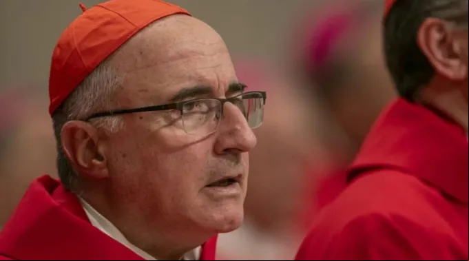 Cardeal Daniel Sturla em missa de novendiales pela alma do papa Francisco em 28 de abril de 2025 ?? 