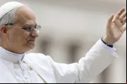 Papa Leão XIV no Vaticano.