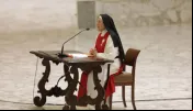 'A eternidade está diante de nós', diz freira a Leão XIV em discurso do Jubileu 2025