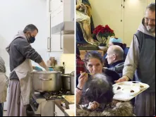 Há 20 anos, os Frades Franciscanos da Renovação istram um "restaurante" diferente no qual alimentam os pobres da Inglaterra e levam Cristo a eles, inclusive em meio à pandemia da Covid-19.