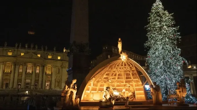 20221203-Lighting-of-the-Christmas-tree-and-Nativity-scene-Daniel-IbaYnYez-10.jpg ?? 