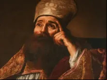 Pintura de santo Agostinho de Hipona no Museu Fitzwilliam em Cambridge.