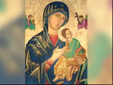 Imagem: Ícone de Nossa Senhora do Perpétuo Socorro. Domínio Público