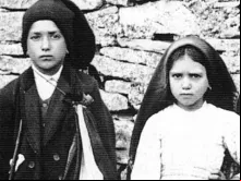 Beatos Francisco e Jacinta Marto.