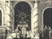 Cerimônia de proclamação de Nossa Senhora Aparecida como padroeira do Brasil. Crédito: CDM