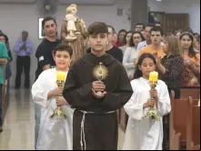 Missa da Festa de Santo Antônio, em 2019. Foto: Facebook