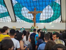 Missa de envio dos jovens de Brasília à JMJ 2023. Foto: Instagram