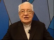 Dom Geraldo Lyrio em 2022, falando da relação da V Conferência do Episcopado da América Latina e do Caribe com o pontificado do papa Francisco. Foto: Captura de tela.