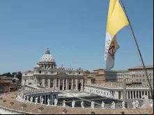 Vista da Basílica de São Pedro.
