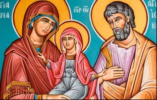 São Joaquim e Sant’Ana com a Virgem Maria 
