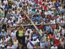 Caminhada Penitencial em 2019, em Salvador.