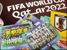 Álbum e figurinhas oficiais da Panini para a Copa do Mundo Qatar 2022