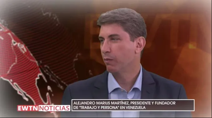 AlejandroMariusEWTNoticias_Agosto2019_CapturaYouTube.jpg ?? 