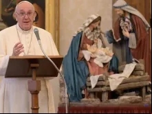 Papa Francisco durante a oração do Ângelus.