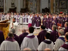 A Missa celebrada na manhã de ontem na Basílica de São Pedro pelo início do Ano da Vida Consagrada