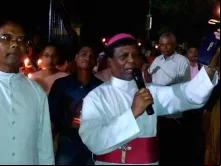 O Arcebispo de Cuttack-Bhubaneswar, Dom John Barwa 