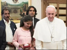 Papa Francisco recebeu a família de Asia Bibi em 24 de fevereiro