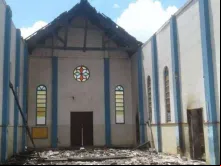 Destruição na missão de Nangologo 