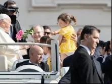 Papa Francisco na Audiência Geral desta quarta-feira.