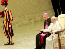 O Papa na Audiência Geral.