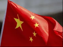 Bandeira da china. Crédito: Daniel Ibáñez (ACI)