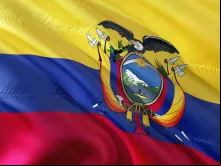 Bandeira do Equador. Crédito: Pixabay