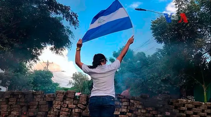 BanderaNicaragua-VoiceofAmerica-dominiopublico-09062021.jpg ?? 